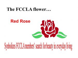 FCCLA Red Rose